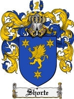 Shorte coat of arms family crest download