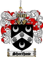 Shorthose coat of arms family crest download