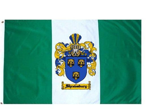 Shrewsbury family crest coat of arms flag