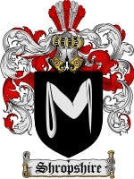 Shropshire coat of arms family crest download