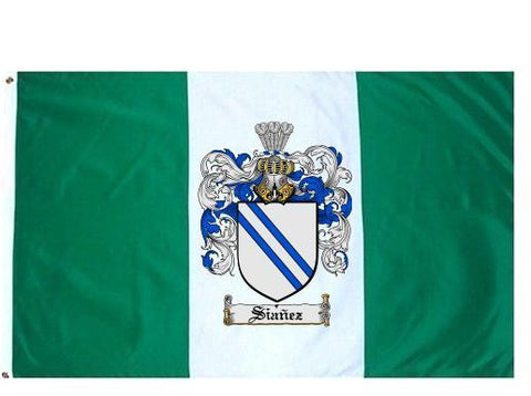 Sianez family crest coat of arms flag