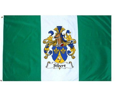 Sibert family crest coat of arms flag