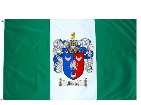 Sibley family crest coat of arms flag