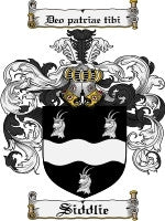 Siddlie coat of arms family crest download