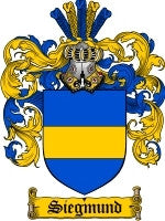 Siegmund coat of arms family crest download