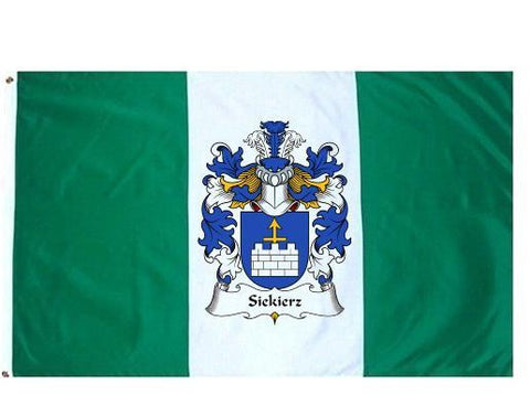 Siekierz family crest coat of arms flag