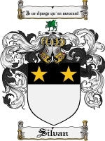 Silvan coat of arms family crest download