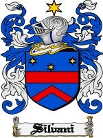 Silvani coat of arms family crest download