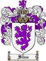 Silvapr coat of arms family crest download