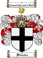Sincler coat of arms family crest download