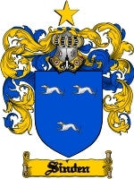 Sinden coat of arms family crest download