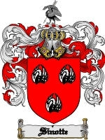 Sinotte coat of arms family crest download