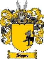 Sippey coat of arms family crest download