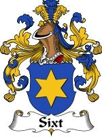 Sixt coat of arms family crest download