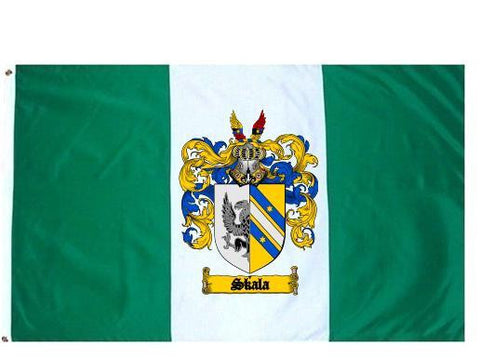 Skala family crest coat of arms flag