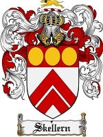 Skellern coat of arms family crest download
