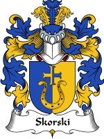 Skorski coat of arms family crest download