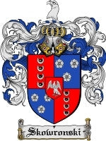 Skowronski coat of arms family crest download