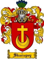 Skurupey coat of arms family crest download