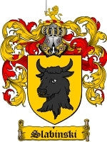 Slabinski coat of arms family crest download