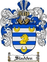 Sladden coat of arms family crest download