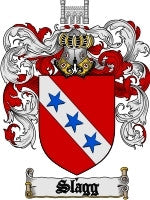 Slagg coat of arms family crest download