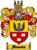 Slameka coat of arms family crest download