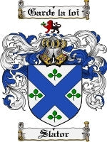 Slator coat of arms family crest download