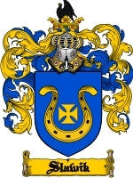 Slawik coat of arms family crest download