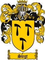 Slegt coat of arms family crest download