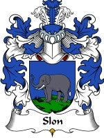 Slon coat of arms family crest download