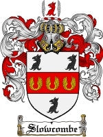 Slowcombe coat of arms family crest download