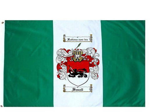 Small family crest coat of arms flag