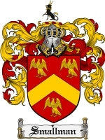 Smallman coat of arms family crest download