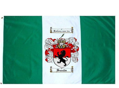 Smalls family crest coat of arms flag