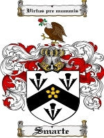 Smarte coat of arms family crest download
