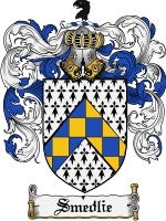 Smedlie coat of arms family crest download