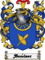 Smelser coat of arms family crest download