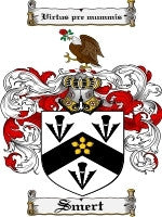 Smert coat of arms family crest download