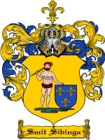 Smit'Sibinga coat of arms family crest download