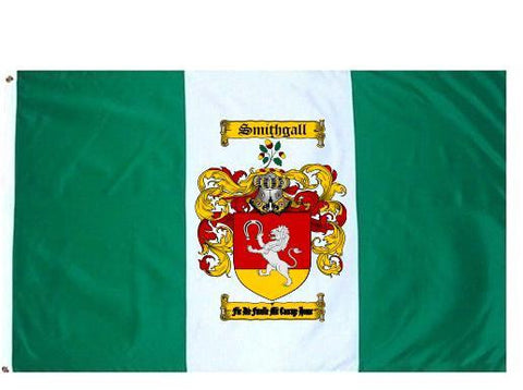 Smithgall family crest coat of arms flag