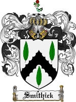 Smithick coat of arms family crest download