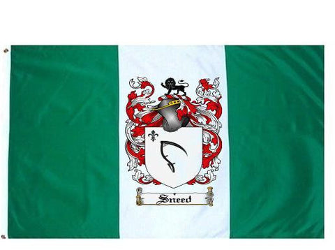 Sneed family crest coat of arms flag