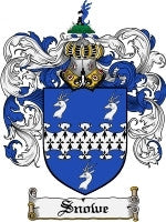 Snowe coat of arms family crest download