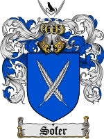 Sofer coat of arms family crest download