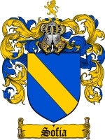 Sofia coat of arms family crest download