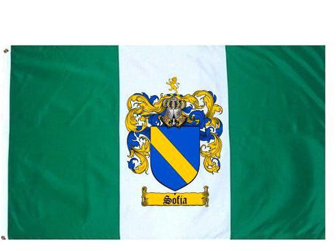Sofia family crest coat of arms flag