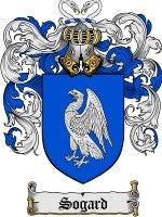 Sogard coat of arms family crest download