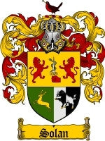 Solan coat of arms family crest download