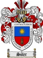 Soler coat of arms family crest download